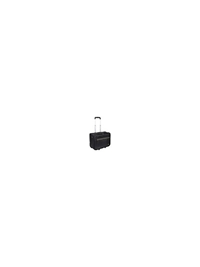Maletin para portatil exacompta exactive hasta 15.6/' con ruedas y asa telescopica negro 450x255x395