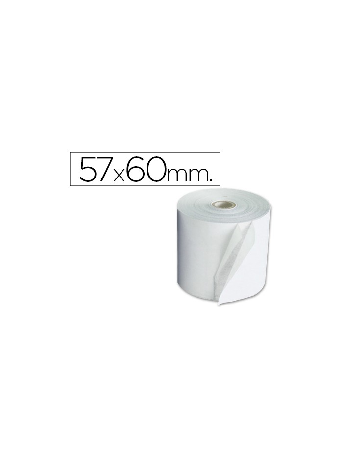 Rollo sumadora exacompta electro 57 mm x 60 mm 60 g/m2 Rollo sumadora exacompta electro 57 mm x 60 mm 60 g/m2