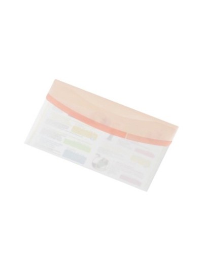 Carpeta tarifold portadocumentos color dream polipropileno 250x135 mm cierre velcro pack 6 unidades