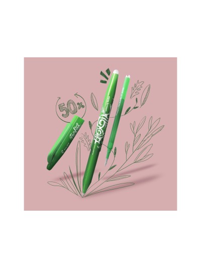 Recambio boligrafo pilot frixion ball verde caja de 3 unidades