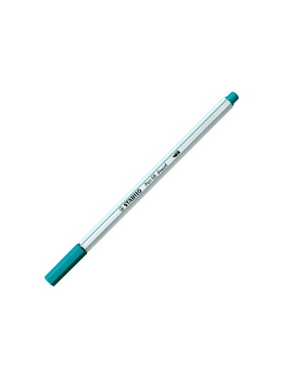 Rotulador stabilo acuarelable pen 68 brush punta pincel estuche de 12 unidades colores surtidos