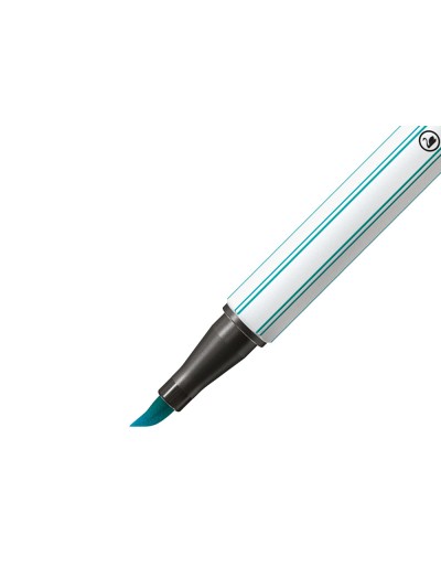 Rotulador stabilo acuarelable pen 68 brush punta pincel estuche de 12 unidades colores surtidos