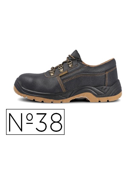 Zapato de seguridad paredes zp1000 s3 negro talla 38