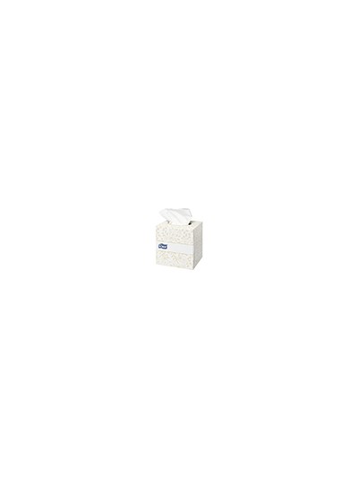 Pañuelos faciales tork extrasuaves 2 capas 20,9x20 cm caja cubo de 100 unidades