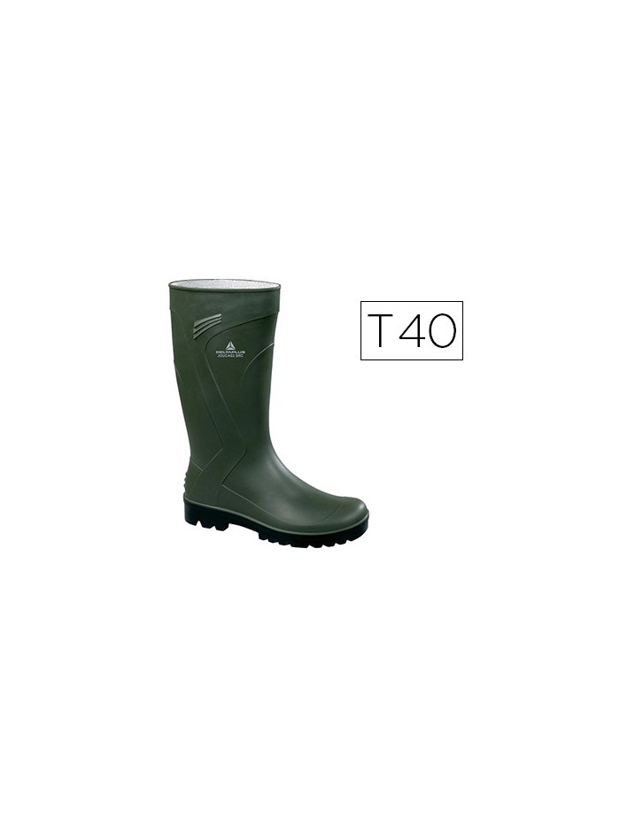 Bota deltaplus de seguridad jouca pvc verde suela de tacos talla 40 Bota deltaplus de seguridad jouca pvc verde suela de tacos talla 40