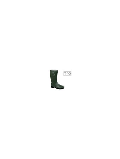 Bota deltaplus de seguridad jouca pvc verde suela de tacos talla 40