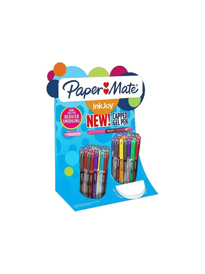 Boligrafo paper mate inkjoy gel 600 expositor de 60 unidades colores surtidos