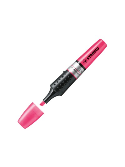 Rotulador stabilo boss luminator rosa tinta liquida