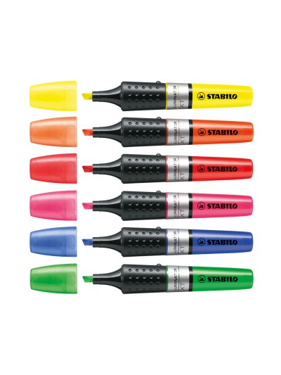 Rotulador stabilo boss luminator rosa tinta liquida