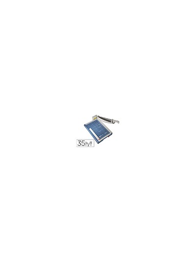Cizalla de palanca profesional dahle 867 din a3 metalica capacidad de corte 35 hojas