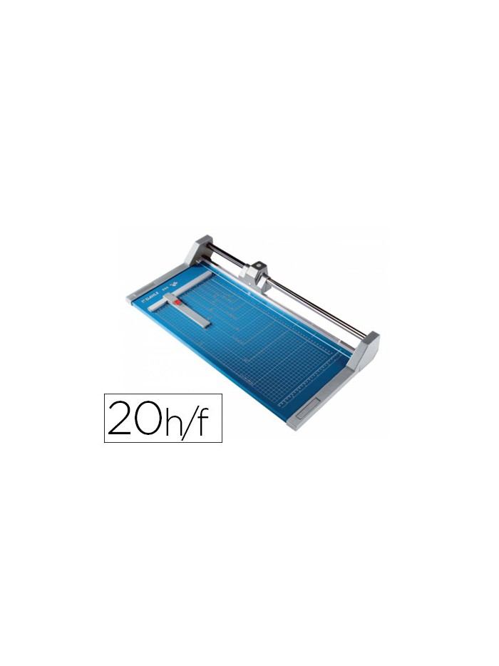 Cizalla de rodillo dahle profesional 552 din a3 metalica capacidad de corte 20 hojas Cizalla de rodillo dahle profesional 552 din a3 metalica capacidad de corte 20 hojas