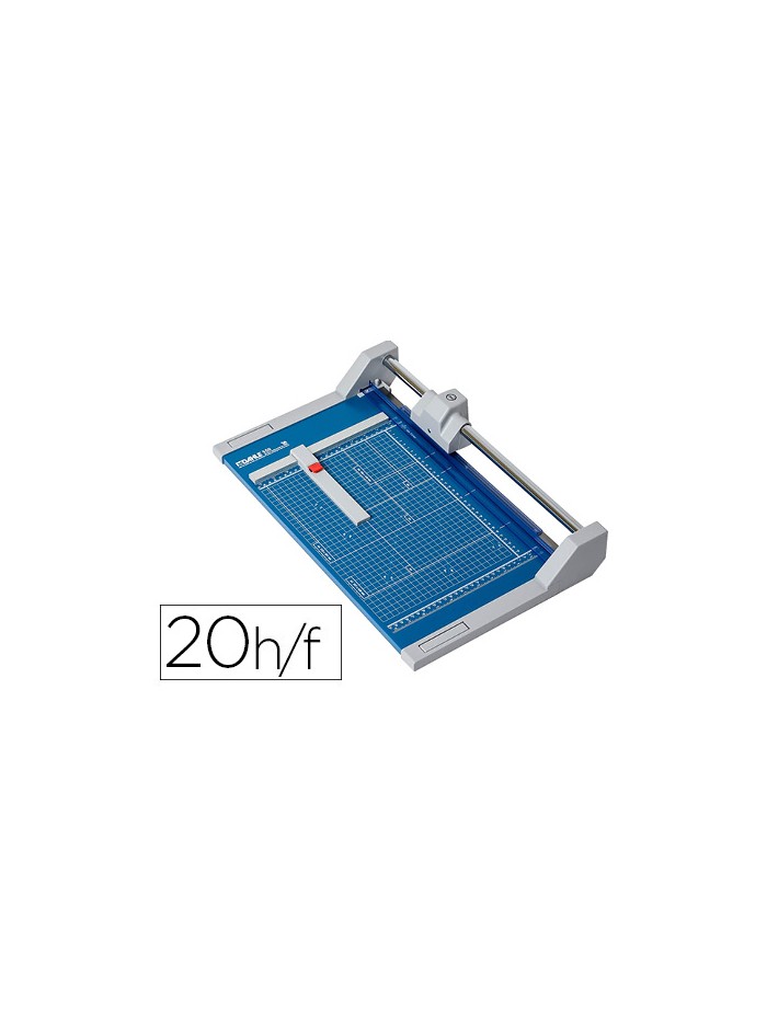 Cizalla de rodillo dahle profesional 550 din a4 metalica capacidad de corte 20 hojas Cizalla de rodillo dahle profesional 550 din a4 metalica capacidad de corte 20 hojas