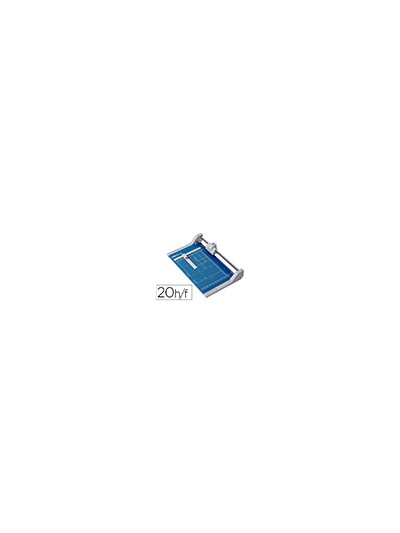 Cizalla de rodillo dahle profesional 550 din a4 metalica capacidad de corte 20 hojas