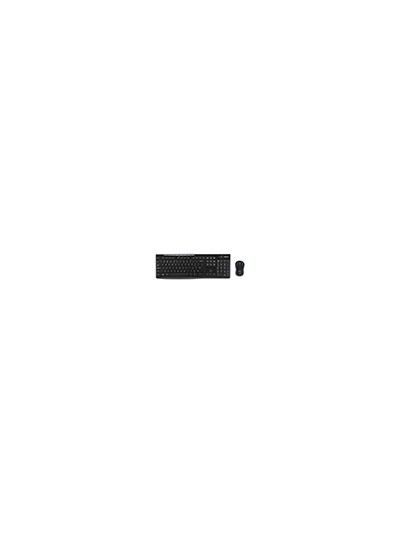 Set teclado + raton logitech mk270 inalambrico negro