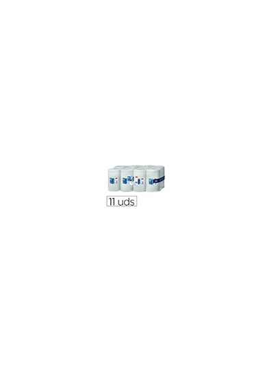 Papel secamanos tork ancho 215 mm largo 120 mt 1 capa para dispensador m1 paquete de 11 unidades