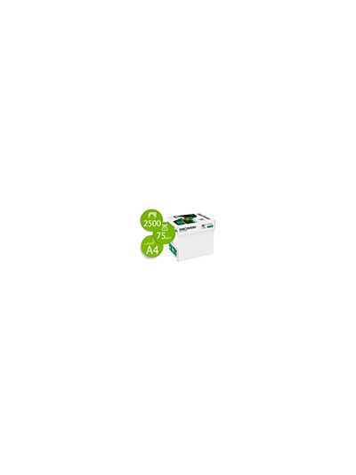 Papel fotocopiadora discovery fast pack din a4 75 gramos papel multiuso ink-jet y laser caja de 2500 hojas