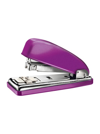 Grapadora petrus 226 classic wow violeta metalizado capacidad 30 hojas en blister