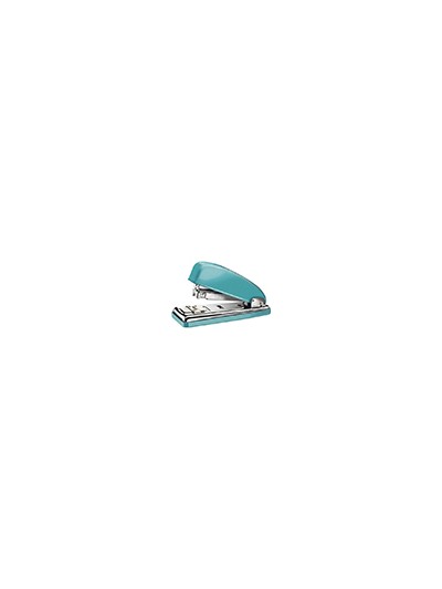 Grapadora petrus 226 classic wow turquesa metalizado capacidad 30 hojas en blister