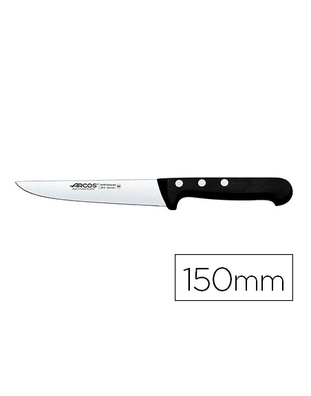 Cuchillo cocina arcos universal hoja de acero inoxidable 150 mm
