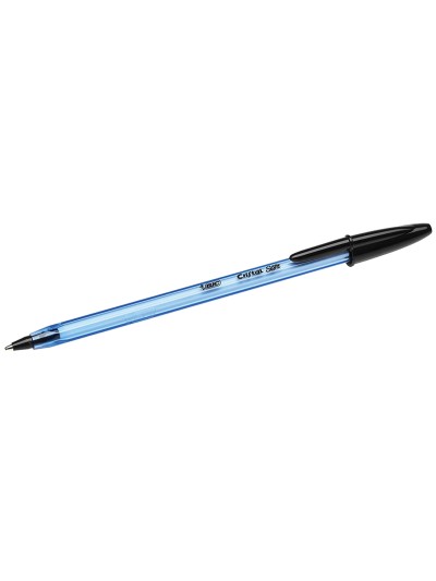 Boligrafo bic cristal soft negro punta de 1,2 mm