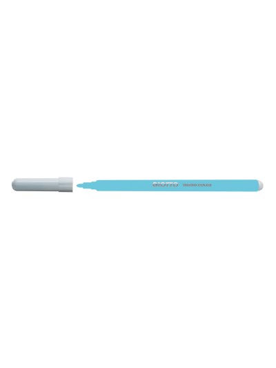 Rotulador giotto turbo color lavable con punta bloqueada unicolor azul claro
