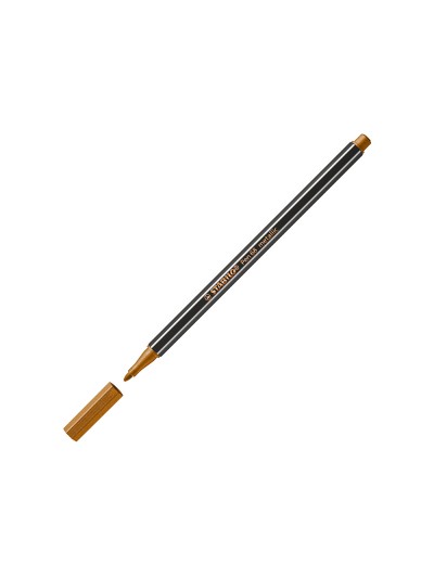 Rotulador stabilo acuarelable pen 68 metalico cobrepunta gruesa 1mm