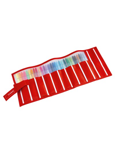 Rotulador stabilo punta de fibra pen 68 estuche rollerset de 30 unidades colores surtidos