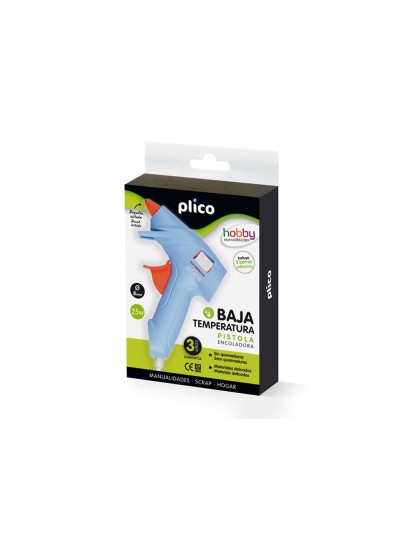 Pistola termofusible plico 25w baja temperatura