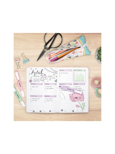Rotulador stabilo fluorescente swing cool color pastel bolsa de 4 unidades colores surtidos