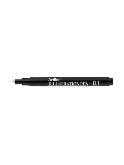 Rotulador artline calibrado micrometrico negro illustration pen ek-281iln punta poliacetal 0,1mm