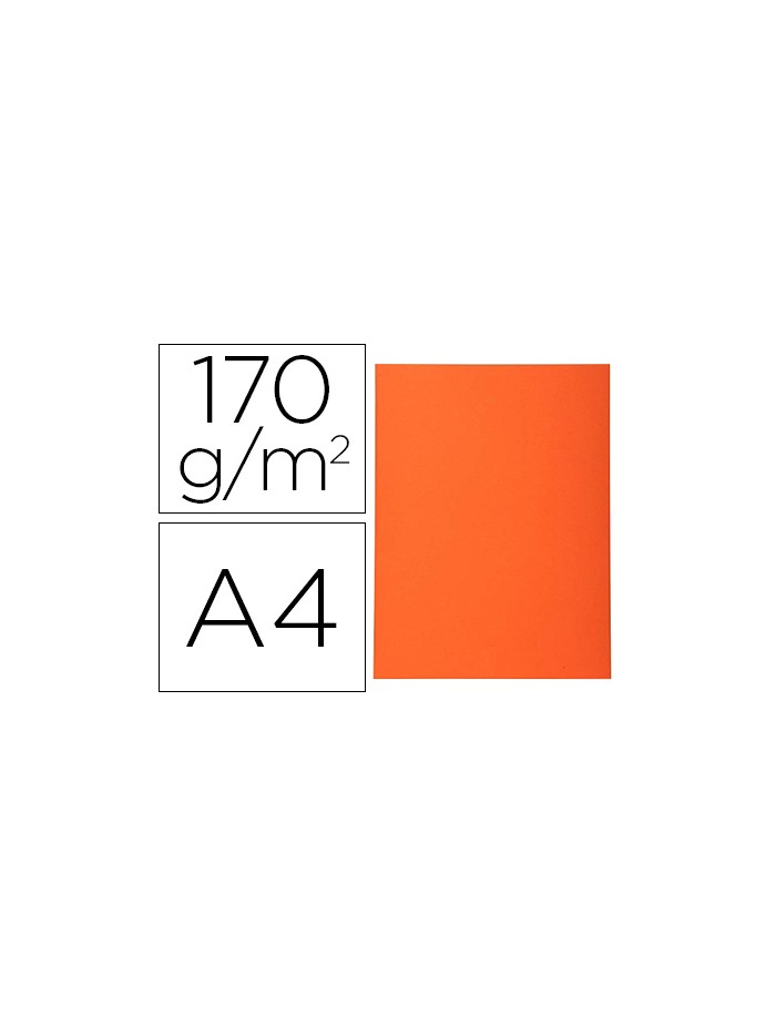 Subcarpeta cartulina reciclada exacompta din a4 naranja 170 gr Subcarpeta cartulina reciclada exacompta din a4 naranja 170 gr