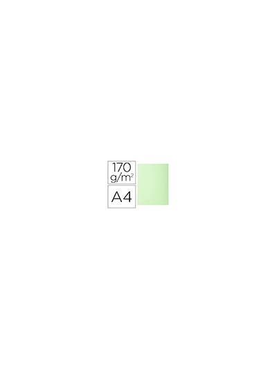 Subcarpeta cartulina reciclada exacompta din a4 verde vivo 170 gr