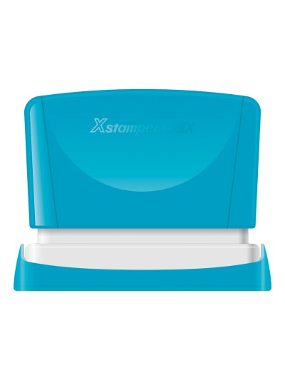 Sello x'stamper quix personalizable color rojo medidas 4x60 mm q-05