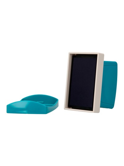 Sello x'stamper quix personalizable color azul medidas 36x61 mm q-16