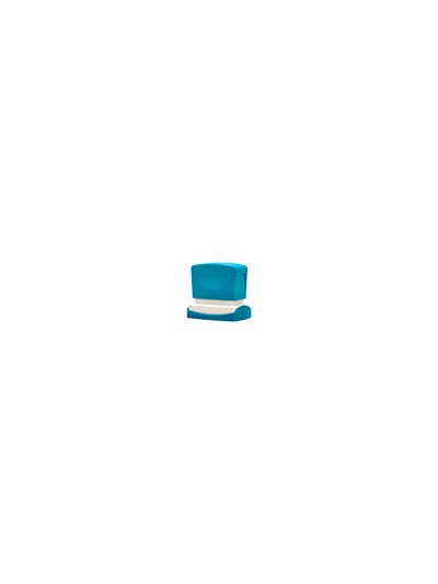 Sello x'stamper quix personalizable color azul medidas 24x49 mm q-12