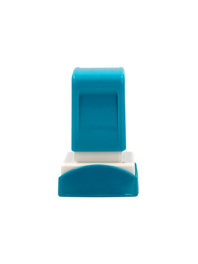 Sello x'stamper quix personalizable color azul medidas 24x49 mm q-12