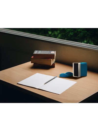 Sello x'stamper quix personalizable color azul medidas 24x49 mm q-12