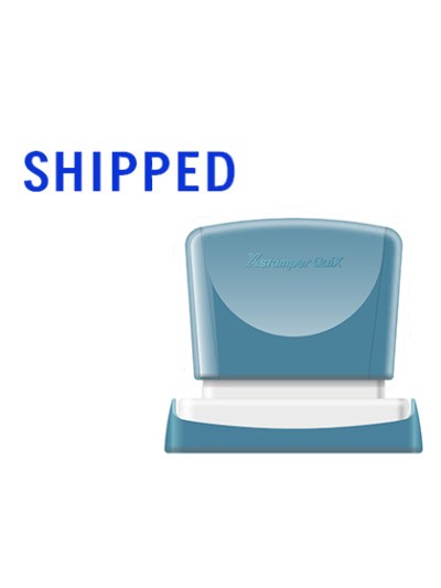 Sello x'stamper quix personalizable color azul medidas 13x49 mm q-13