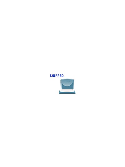 Sello x'stamper quix personalizable color azul medidas 13x49 mm q-13