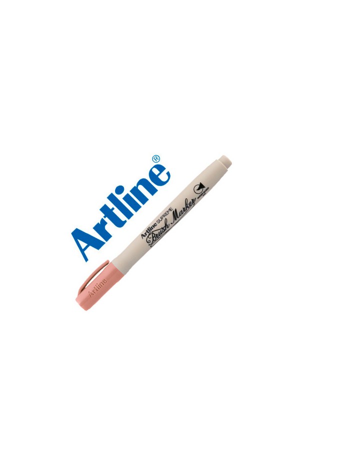 Rotulador artline supreme brush pintura base de agua punta tipo pincel trazo variable melocoton Rotulador artline supreme brush pintura base de agua punta tipo pincel trazo variable melocoton