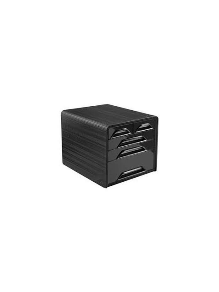 Fichero cajones de sobremesa cep 5 cajones mixtos negro/negro 360x288x270 mm Fichero cajones de sobremesa cep 5 cajones mixtos negro/negro 360x288x270 mm
