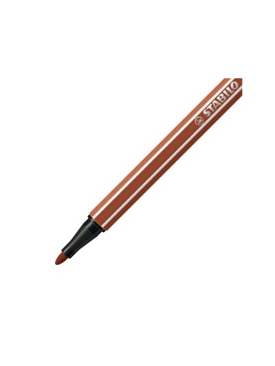 Rotulador stabilo acuarelable pen 68 sanguina punta gruesa 1mm