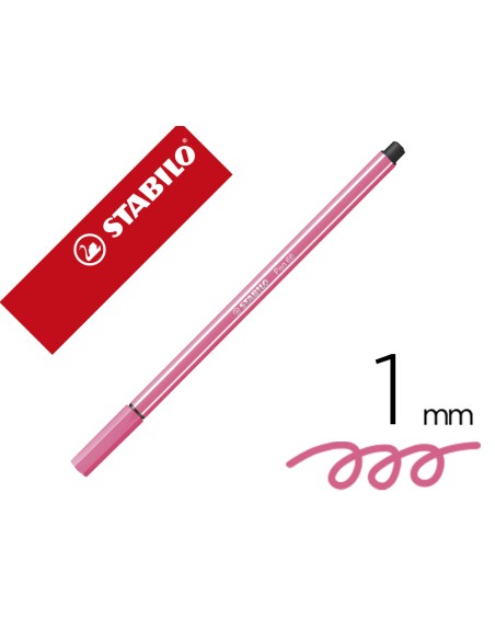 Rotulador stabilo acuarelable pen 68 carne oscuro punta gruesa 1mm
