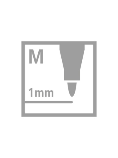 Rotulador stabilo acuarelable pen 68 bermellon punta gruesa 1mm