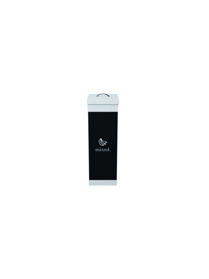 Contenedor papelera reciclaje paperflow con tapa poliestireno para residuos organicos 60 l 76x36,3x26,3 Contenedor papelera reciclaje paperflow con tapa poliestireno para residuos organicos 60 l 76x36,3x26,3