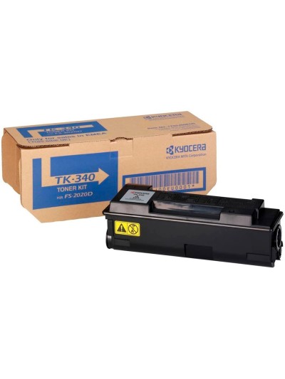 Toner kyocera tk340 laser fs2020dn negro 12000 pag