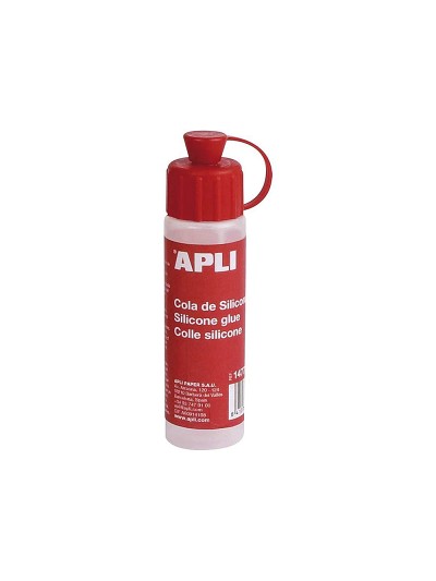Cola de silicona apli para goma eva bote de 25 ml