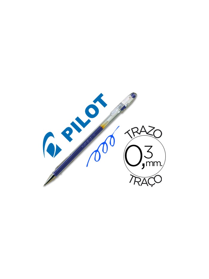 Boligrafo pilot g-1 azul tinta gel Boligrafo pilot g-1 azul tinta gel