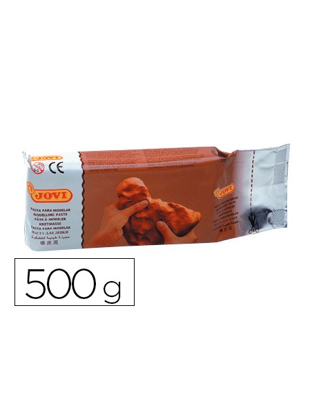 Pasta jovi para modelar 500 gr terracota