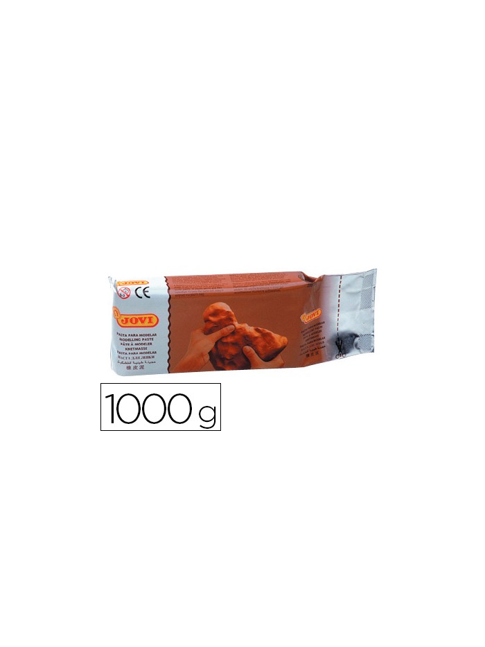 Pasta jovi para modelar 1000 gr terracota Pasta jovi para modelar 1000 gr terracota